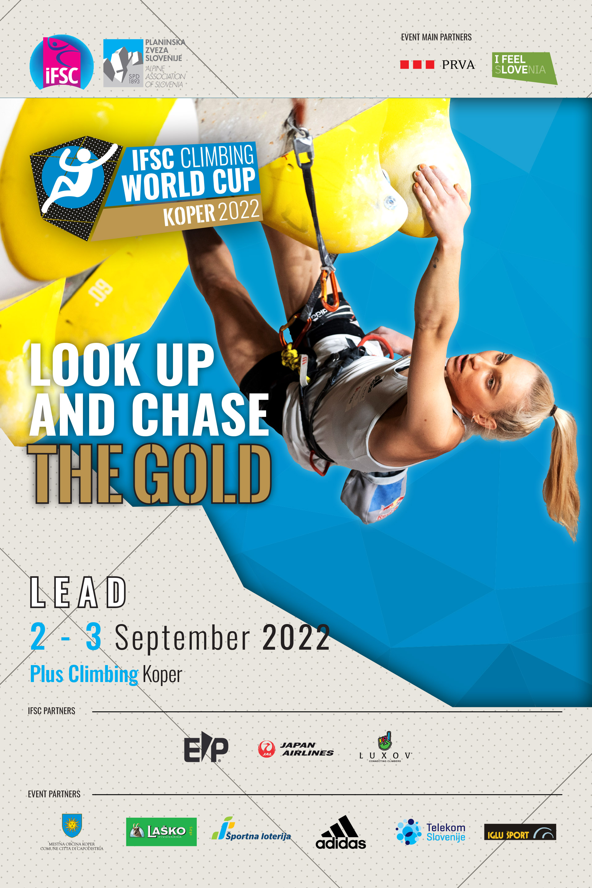 IFSC - CLIMBING WORLD CUP (L) - KOPER (SLO) 2022